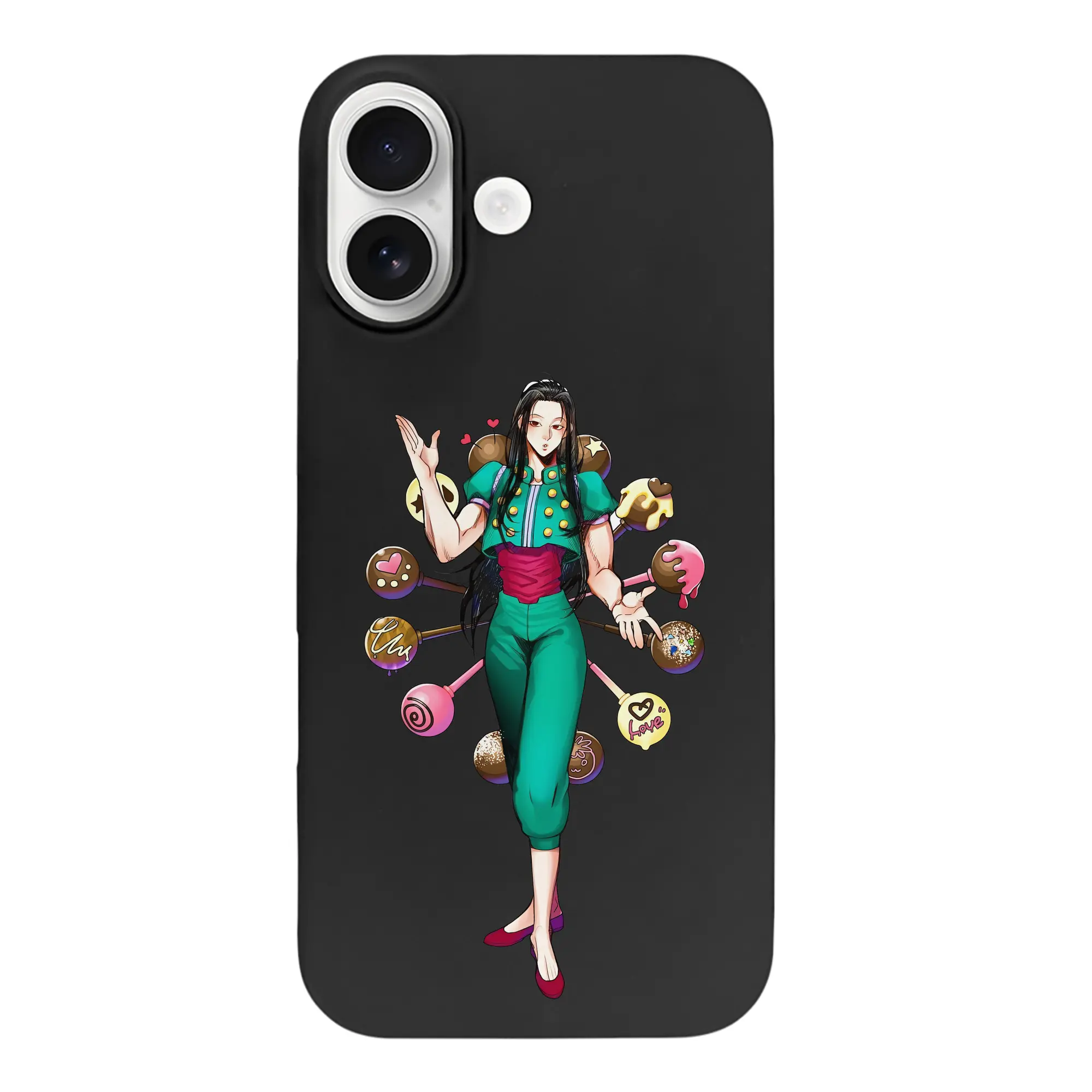 ハンター×ハンター グッズ イルミ＝ゾルディック - iPhone 17 シリーズ シリコンケース 薄型 耐衝撃 指紋防止 ソフトタッチカバー 精密フィット 傷防止 保護ケース iPhone 17/17 Air/17 Pro/17 Pro Max 対応